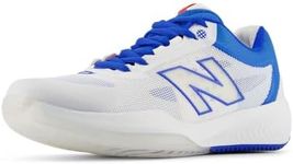New Balance Women's FuelCell 996 V6 Tennis Shoe, White/Navy, 6 UK