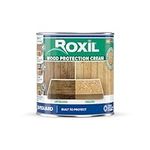 Roxil Wood Protection Cream - Instant Waterproofing Clear Treatment, Weatherproofs: Fences, Decking, Furniture, Sheds (1 Litre)