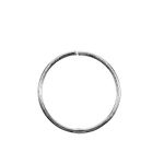 Arranview Jewellery Nose ring in sterling silver 9mm across