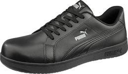 PUMA Men's Iconic Black Sd Industrial Shoe, 12