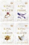 Kings of Sin Series 4 Books Collection Set By Ana Huang (King of Wrath, King of Pride, King of Greed and King of Sloth)