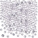 Time to Sparkle 500 10MM Scatter Diamonds Table Crystals Acrylic Confetti Wedding Party (Clear)