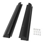 Set of 2 NUZAMAS Aluminium Solar Panel Side Brackets, Spoilers for Fitting Solar Panels to Motorhomes, Caravans, House Roofs, RV Camper, Van, Travel, Trailer, Boat, 55cm Long