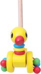 MarvelStore New Kids Pushing Toys Walking Toys Walker Wooden Push Toy for Boys and Girls (Multicolor) (Model 1)