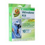 Duck Brand 281506 Indoor 10-Window Shrink Film Insulator Kit, 62-Inch x 420-Inch