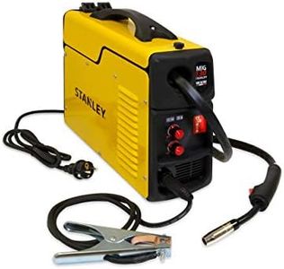 Stanley 460225 Mikro Mig Inveter Poste à souder Mig No Gas 100A M technologie Inverterax Jaune
