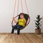 BOFFLE Make in India Sling Hanging Chair Swing for Child, Perfect Round Shape Hanging Swing | Baby Swing | New Model Swing | Hammock Swing for Kids | Swing for Indoor/Outdoor|Tree Swing