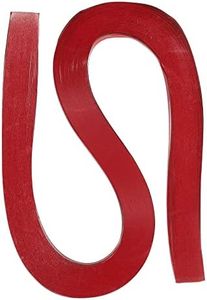 PATIKIL Quilling Strips Paper 120pcs 3/16"(5mm) 54cm Origami Paper Quilling Strip for Art DIY Hand Craft Christmas Bright Red