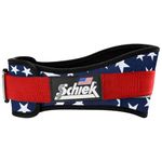 Schiek 2006 Nylon Stars n' Stripes Weight Lifting Belt Made In USA Bodybuilding (Large (35-41"))