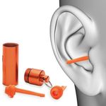 EQ Ear Plugs for Swimming Adults and Children - Advanced Ear Protection, Superior Comfort Red Color, Noise Protection, Earplugs for Swim Training, Water Activities, Noise Reduction