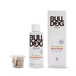 BULLDOG - Skincare for Men | Energising Bamboo Sheet Mask | Relax and Brighten Tired, Dull Looking Skin | 100 ml + 8 Masks