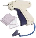 tag Gun Arrow 9S Machine + 5000pcs 35 MM TAG Clothing Garment Price Label Tag Gun Tagging Barbs Free with 1 niddles (Dark Cream) (Pack of 1)