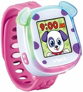 VTech 552803 My First KidiSmartwatch | Smart Watch Kids With Games, Camera & Step Counter | Suitable Boys & Girls 3, 4, 5 Years | Pink