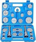 Uten Brake Calliper Tool Sets Disc Brake Pad and Caliper Service Tool Kit, Universal Disc Brake Caliper Wind Back Tool for Brake Pad Replacement Reset 22 Pieces