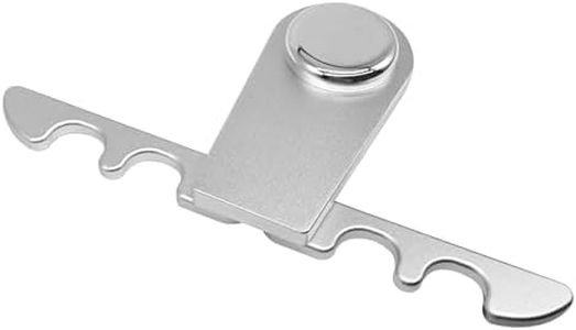 MoyanSuper Pool Stick Holder - Portable Cue Stick Holder Weighted 4-Cue Pool Claw Cue Holder for Billiard Table,Silvery