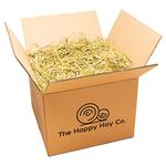 The Happy Hay Company Timothy Rabbit Hay - Fresh Feeding Hay For Rabbits & Guinea Pigs (10KG)