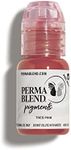 Perma Blend Permanent Makeup for Lips, Used for All Permanent Makeup Procedures, Professional Cosmetic Pigment - Tres Pink, 0.5 oz