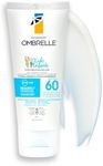 Garnier Ombrelle Kids Sunscreen Lotion SPF 60, Formulated for Sensitive Skin, Non-comedogenic, Hypoallergenic, Fragrance-Free, Very High Broad-Spectrum UVA/UVB Protection, Water Resistant, 90ml