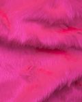 The Prop store Fur Rug for Photography for Baby Background (90 x 70 cm)-Deep Pink(Durable)