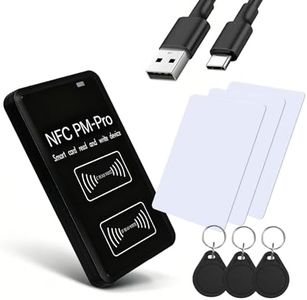IC&ID RFID Copier,RFID Reader Applicable to IC 13.56 MHz,RFID Copier Reader Writer Applicable to ID 125-500 KHz,for:ID/CUID/FUID/UFID/GDM/5200/5577/8265/8268/4305/HID-125K Cards,Not Used for iOS