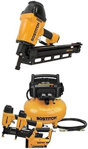 BOSTITCH Framing Nailer (F21PL) and Air Compressor Combo Kit (BTFP3KIT)