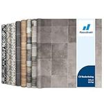 Floordirekt Atlantic Zala 997M PVC Flooring, Vinyl Flooring, CV, Linoleum Floor Covering for Kitchen and Balcony in Wood/Tile/Stone Look, Robust and Easy to Clean, 100 x 300 cm