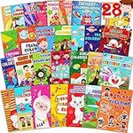 28PCS Small Coloring Books for Kids