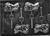 Home Chocolate Factory Motorcycle Lollipops Chocolate Mould