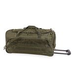 Highland Tactical Squad Rolling Duffel, Dark Green, One Size