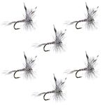 The Fly Fishing Place Mosquito Classic Trout Dry Fly Fishing Flies - Set of 6 Flies Hook Size 10