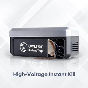 OWLTRA Outdoor Electric Rodent Trap – Weatherproof Pest Control