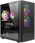 STGAubron Gaming PC Computer Desktop, Intel Core i7 up to 3.9GHz, GeForce RTX 2060 6G, 16G RAM, 512G SSD, WiFi 6, BT 5.0, RGB Fan x3, Windows 11 Home