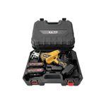 KAITO 21V Cordless Reciprocating Saw Machine | 3500 SPM Variable Speed Sabre Saw | Dual Li-ion Batteries, Fast Charger | Heavy Duty Wood, Metal & PVC Cutting Tool