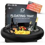 DIVEBLAST: Premium Floating Drink Holder for Pool, Hot Tub Accessories for Adults Pool Drink Holder Floats, Swimming Pool Accessories for Adults, Drink Floaties for Pool, Pool Drink Floats