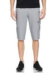 Nike Men -As M Nk Df Team Woven 3/4 Shorts -Particle Grey/Black/Black-Dm6624-073-2Xl, Multi