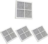 4X Refrigerator Fresh Air Filter Compatible with LG LT120F ADQ73214404 ADQ73334008 GF-V706MBL SG-5I700TSL GF-5D906SL GF-B590MBL GF-B590PL GF-D708BSL GF-D708MBSL GF-D725BML GF-L570MBL GF-L570PL