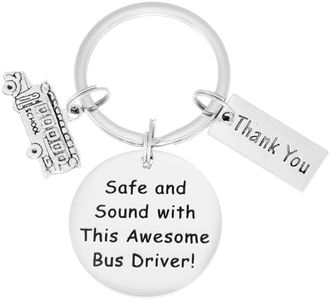 Bus Driver Gift Keychain School Bus Driver Gifts Retirement Keychain Thank You Gift