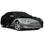 Waterproof Car Cover Custom for Jaguar XK/XK8/XKR 1996-2014, All Weather Outdoor Car Covers Breathable Full Cover with Door Zipper & Windproof Bands for Winter Summer Snow Rain Dust Sun Protection