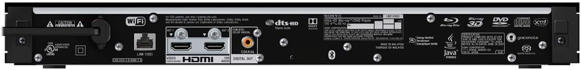 Sony 4K Ultra HD Blu-Ray Player – UBP-X800M2