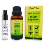 Makes 6+ litres of Insect & Bug Repellent Spray. Home, Garden, Plants, Flowers & Crops. Tried & Trusted Humane Natural Blend of PMD, Peppermint, Rosemary, Thyme, Citronella, Sage & Lavender Oil.