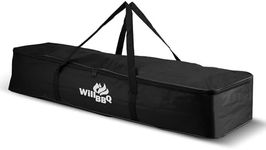 WILLBBQ Grill Storage Bag,BBQ Tool Storage Bag,Grilling Bags for Outdoor Grilling,Grill Tool Carry Bag,Grill Hardware & Tools BBQ Bag, Foldable Grill Bag for Car Trip Outdoor Camping and Hiking BBQ