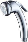 High Pressure Shower Head 1/2" Thread Chrome Trigger Handheld Shower Head with On/Off for Baths, Boats, Caravans, Motorhome, Hair Salons