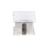 KMJ Pure Silver House/Hut/Ghar/jhopdi/for Vastu Shanti Puja, Sacred Symbol of Harmony and Blessings (Weight: 4-5 Grams)