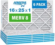 Aerostar 16x25x1 MERV 8 Pleated Air