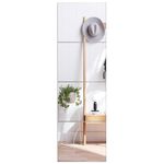 Fliptic Acrylic Full Length Wall Mirror - 12x10 Inch - 4PCS, Frameless Gym Mirrors for Home Gym, Full Body Acrylic Mirror for Bedroom, Living Room
