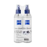 Zeiss Lens Care Pack - 2 - 8 Ounce Bottles of Lens Cleaner, 2 Microfiber Cleaning Cloths