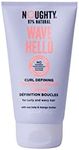 Noughty 97% Natural Wave Hello Curl Taming Cream, Vitamin Rich Smoothing Formula for Curly and Wavy Hair, with Sea Kelp and Mango Butter, Sulphate Free Vegan Haircare 150ml