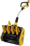 40V Cordless Snow Shovel Compatible with Dewalt 20V Battery(Tool Only), Electric Power Snow Thrower, Handheld Snow Blower with 13.2" in. Width 8" in. Depth, 26.5' ft Throwing Distance