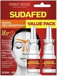 Sudafed Nasal Decongestant Spray 2 x 20mL