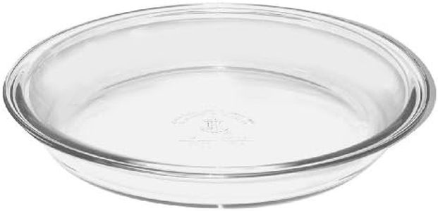 Anchor Hocking Glass Pie Plate, 9-Inch (Pack of 2)